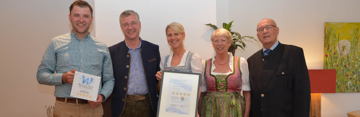 Fünf Wellness Sterne für das Forsthaus Auerhahn - Der Pressedienst - Medienservice für Journalisten